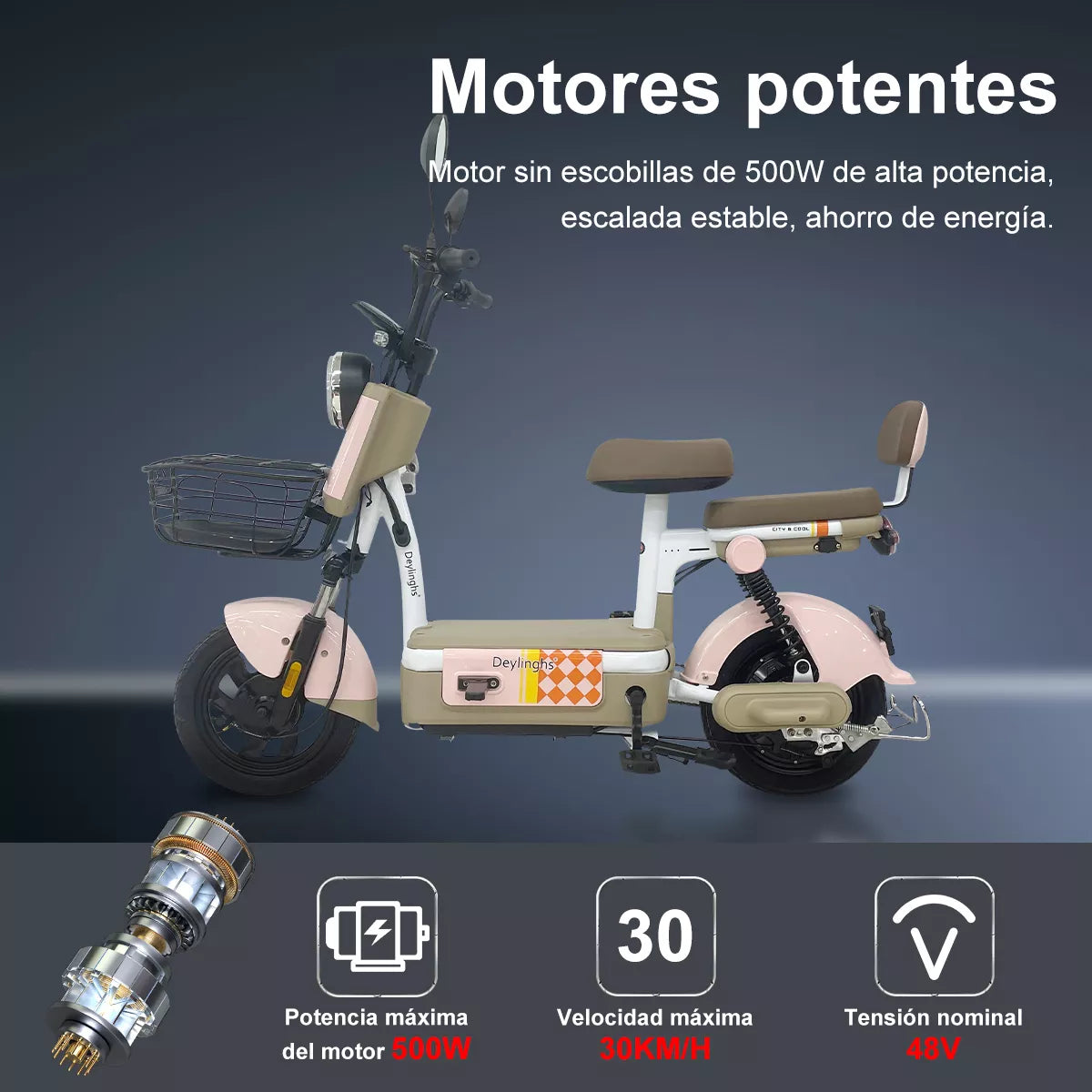 BICICLETA ELECTRICA CX-D10