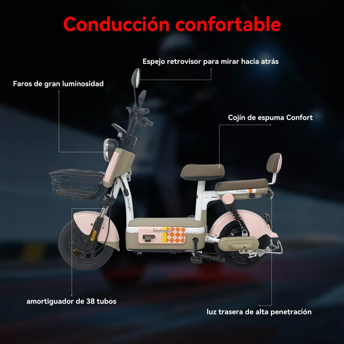 BICICLETA ELECTRICA CX-D10