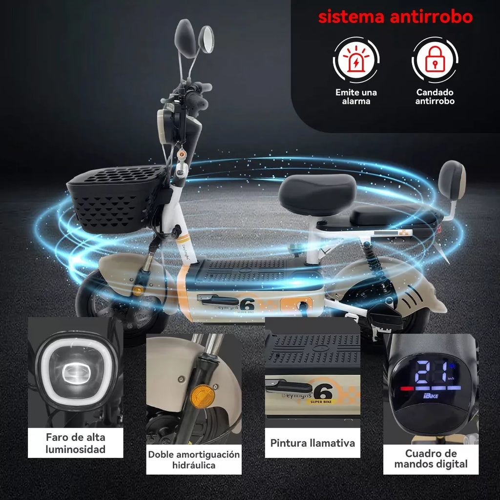 BICICLETA ELECTRICA CX - D12
